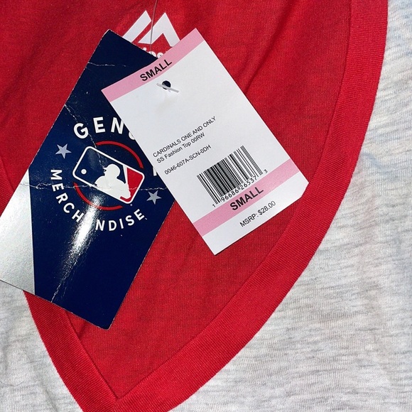 Majestic St. Louis Baseball Fashion Top - MLB Cardinals - Picture 5 of 6